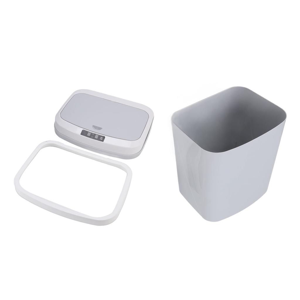 Automatic Trash Can Household 16L Automatic Electric Intelligent Induction Trash Can for Kitchen