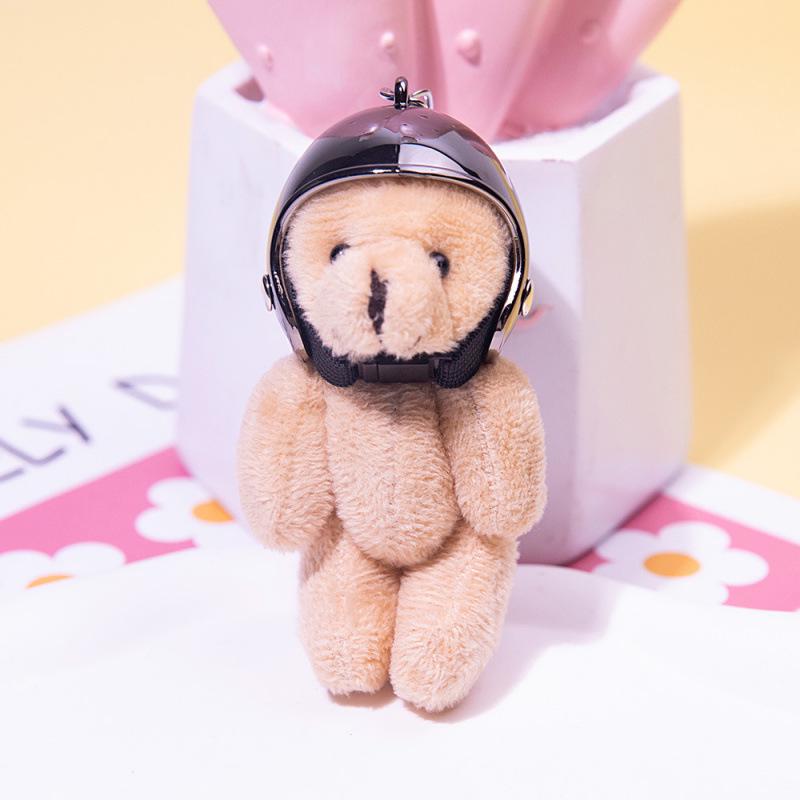 Mecha Cartoon Helmet Keychain