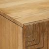 3 Piece Sideboards Brown 60x33x75 Cm Solid Mango Wood