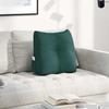 Back Cushion Dark Green 45 x 24 x 50 cm Fabric