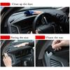 Fit for VW Passat B7 2012-2015 LHD, Car Dashboard Cover, Anti-Scratch Dashboard Cover Mat, Interior Dash Covers, Non-Slip