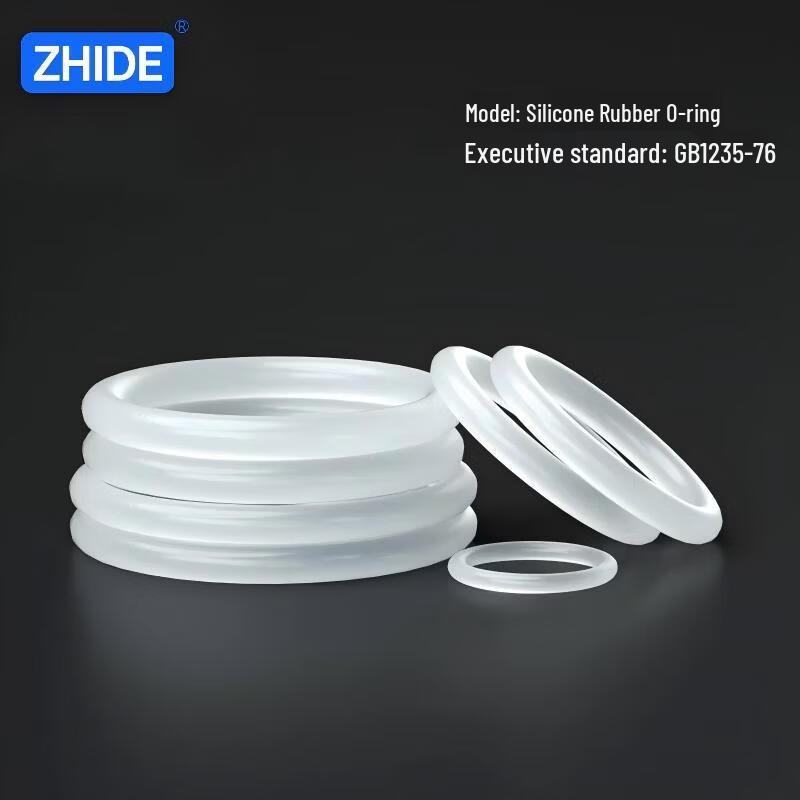 ZHIDE High-Temperature MVQ Silicone O-Ring OD 15x1.5mm