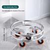 FuOu Thickened Stainless Steel Mobile Thermal Container Cart