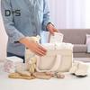 Baby Diaper Caddy with Handle Multiple Compartments Large Capacity Portable Baby Diaper Caddy Organizer Storage Bag