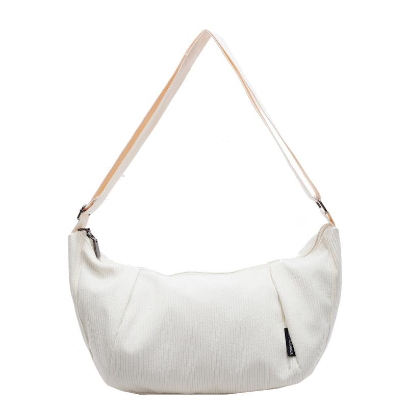 Autumn and winter new corduroy literary women's bags retro fashion large capacity simple women's shoulder bags