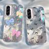 Mielas Spalvingas Kaspinas Širdelė Mergaičių Dėklas Samsung Galaxy A56 A16 A17 A26 A36 A06 A07 A55 A35 A25 A54 S24 S25 Ultra S22 S23 FE Viršelis
