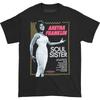 Men's Aretha Franklin Soul Sister Slim Fit T-Shirt Mens Womens Tees Top  Black