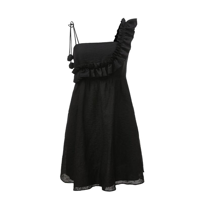 ONLY 2024 Summer Asymmetrical High-Waist Mini Cami Dress