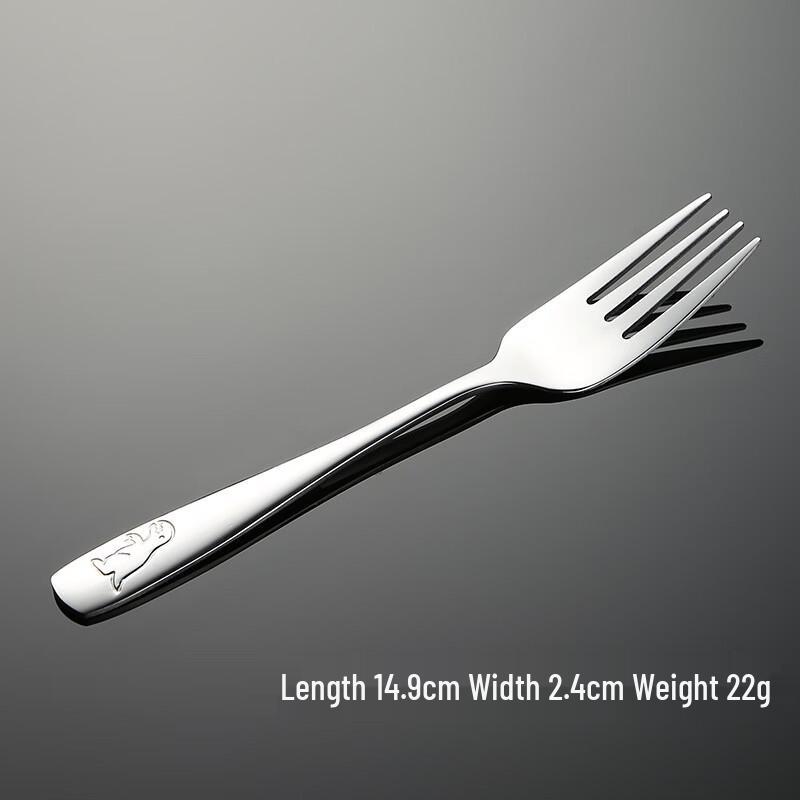 Qianxing Kids Stainless Steel Tyrannosaurus Rex Fork Set