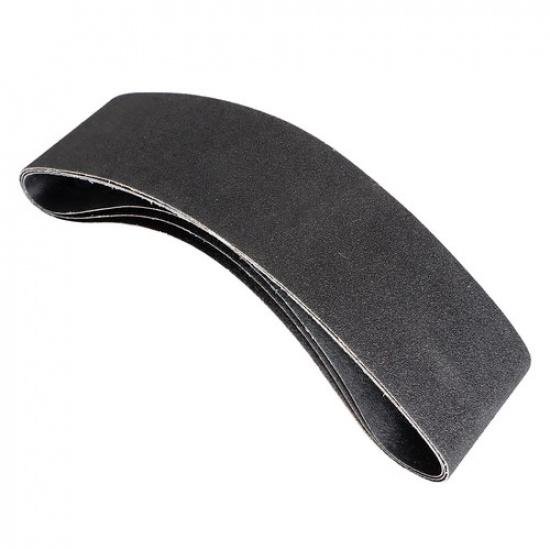 3 Piece 4*36 Inch 80 Grit Premium Silicon Carbide Sanding Belts Sandpaper