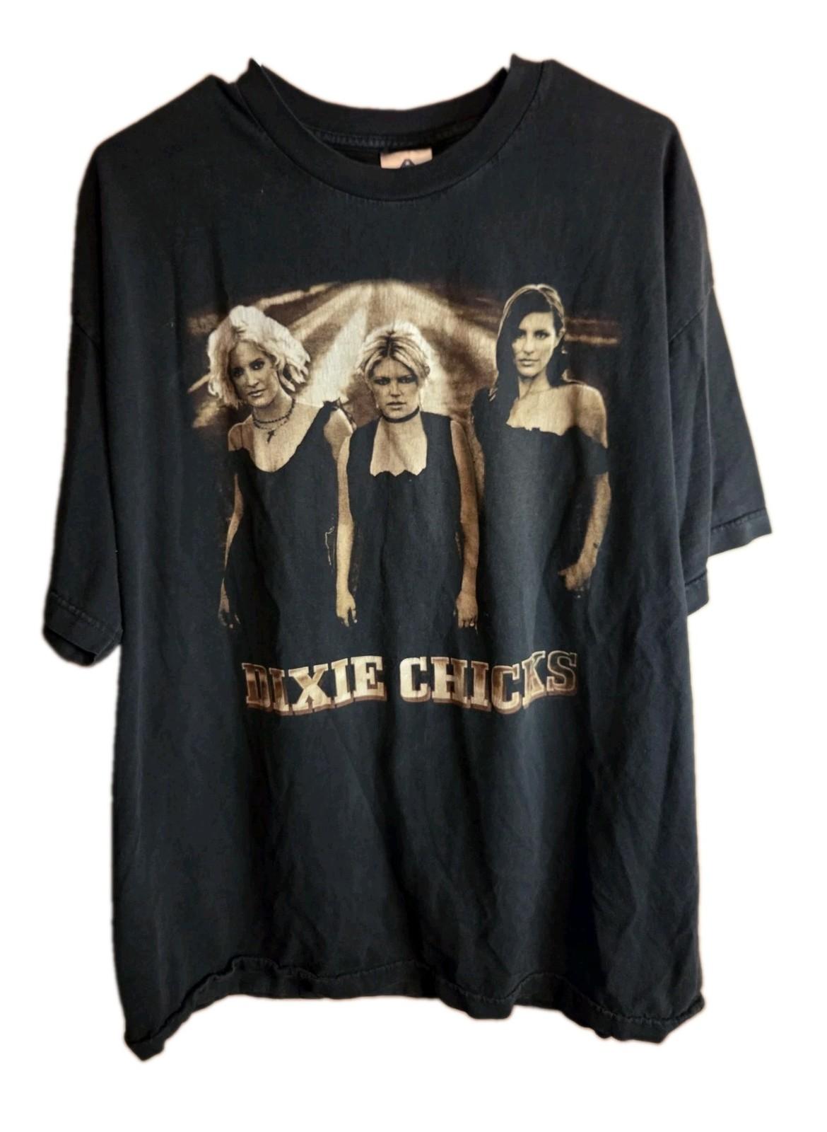 Vintage The Dixie chicks 2003 Band Tour Triple A Tour Shirt Xxl Unisex T-Shirt XXXL
