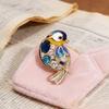 Low-key Versatile Elegant Bird Hummingbird Corsage Brooch High-end Exquisite Fashion High-end Accessories