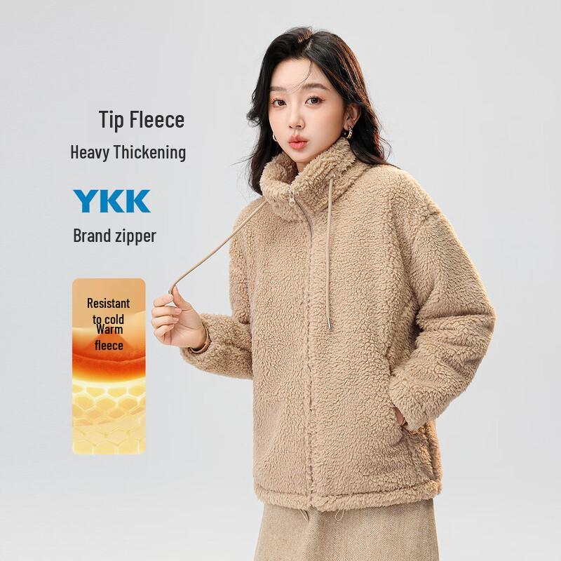 

SNOWFLYING Women s Stand Collar Fleece Jacket 2XL