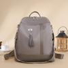Neue Große Kapazität Einfachen Stil Casual Mochila Reise Frauen Design Quaste Rucksack Wasserdichte Stoff Große Weibliche Schulter Tasche