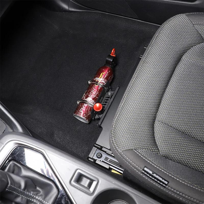 For Subaru Crosstrek 2026 2026 Aluminium alloy Front Passenger Seat Fire Extinguisher Bracket Car Modification Accessories