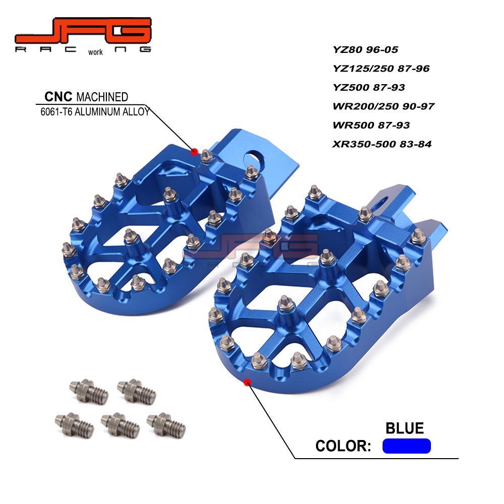 

Подножки для бездорожья YZ80/YZ500/YZ490, алюминиевые, с ЧПУ 120x60x50