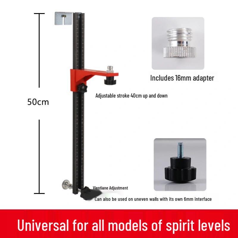 Nivellierbare Wandhalterung für Infrarotlinien und Decken Dekoration