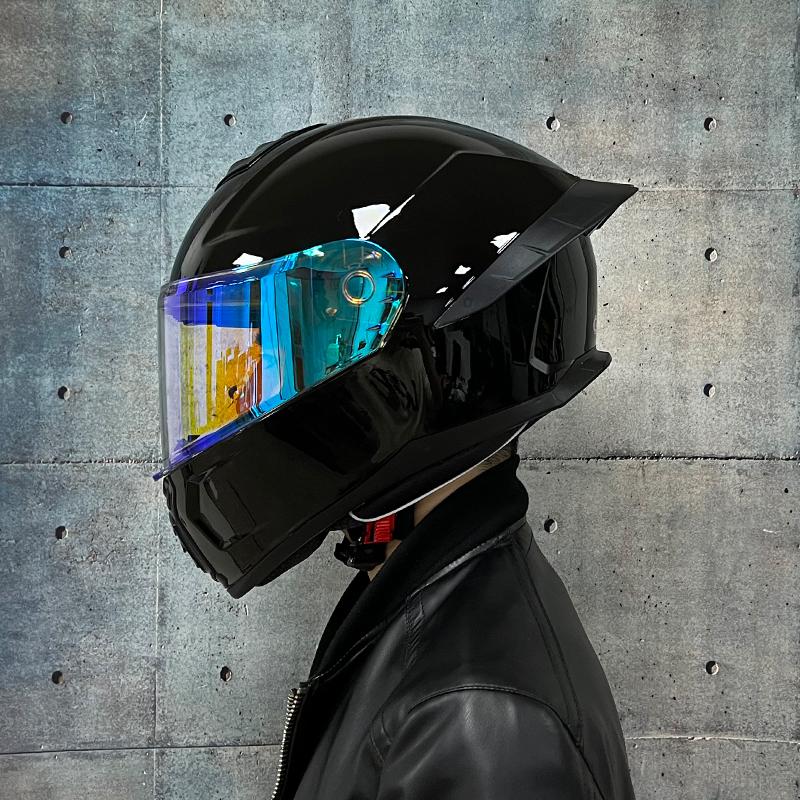 Motorcycle Helmet Men and Women Summer DOT Anti-fog ECE Helmet Full Cover Four Seasons Universal Winter Warm Personality