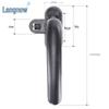Old-fashioned Aluminum Alloy 50 Series Door and Window Handle with Lock
