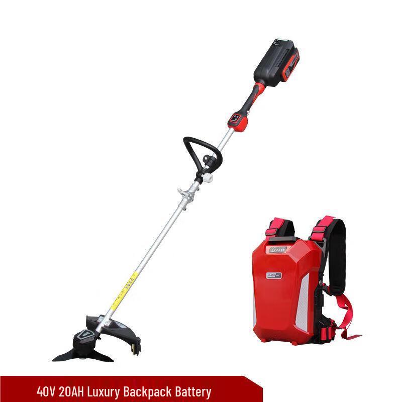 Tiemucheng Cordless Electric Weed Trimmer & Brush Cutter