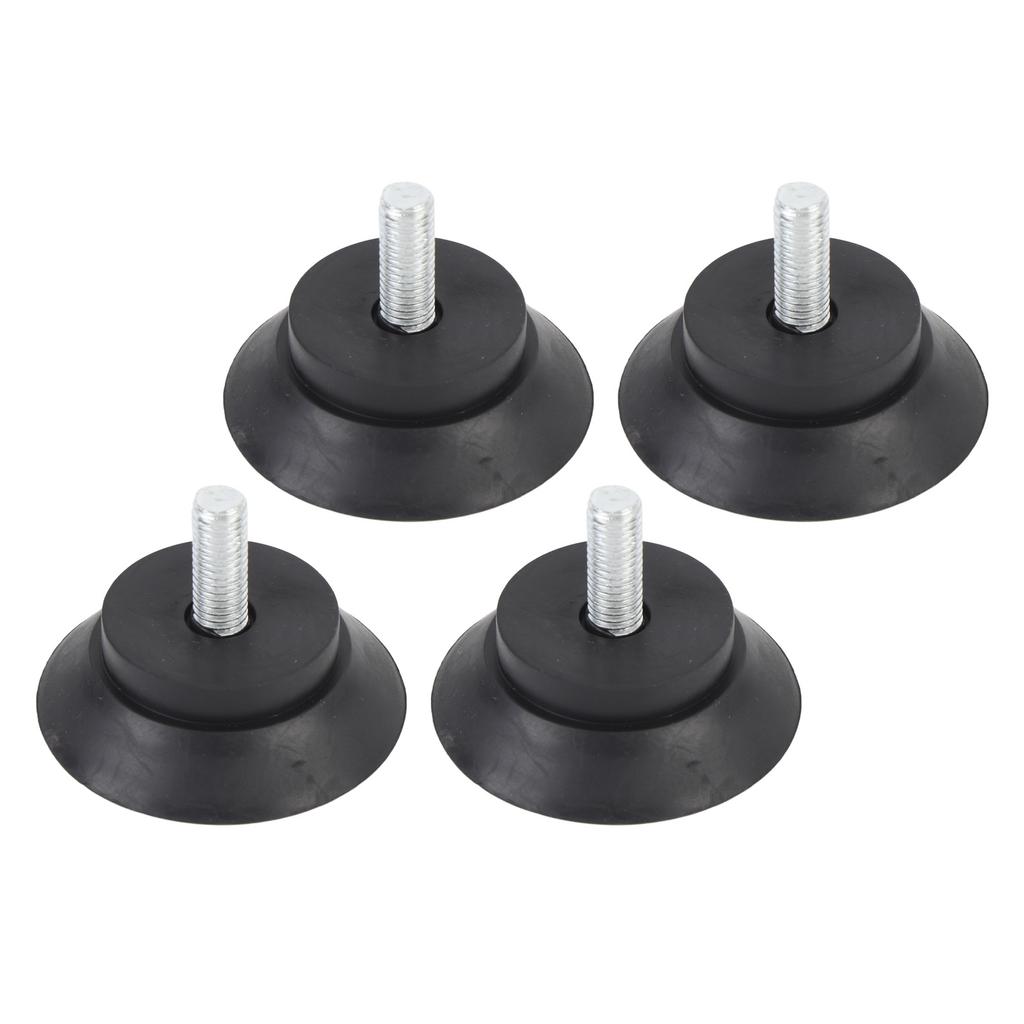 4 buc picioare de cauciuc cu șurub antiderapant cu ventuză pentru echipamente de fitness pentru mobilier