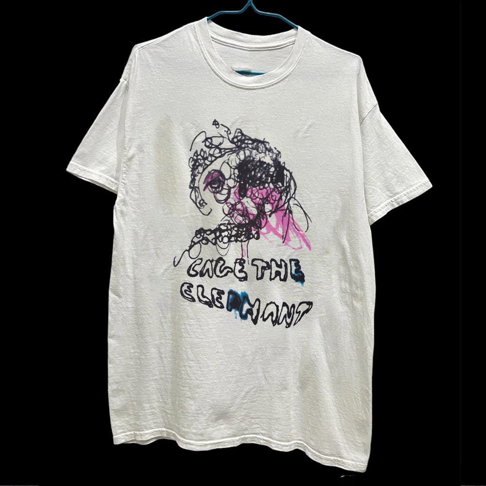 Hot Rare Cage The Elephant Band Melophobia White S to 5XL Shirt HL133 Unisex T-Shirt XXXL