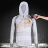 Men's Summer Fishing Apparel: Hydrophobic, Dirt & Stain-Resistant, Sun-Protective, Long Sleeve Outdoor Shirt