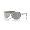 Mirror Silver Shield Men S SunglaSSeS Ve2140 10006g 140