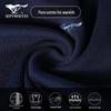 Septwolves Men's 100% Cotton Antibacterial Thermal Underwear Set - Mid-neck Top & Bottoms