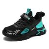 Boys shoes children's sports shoes spring and autumn breathable double net new boys non-slip solid bottom student running shoes