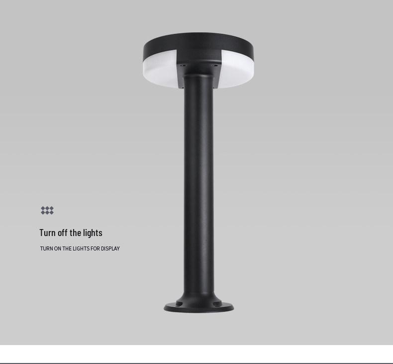 Moon Shadow Solar Lawn Lamp: Waterproof Outdoor Garden Courtyard Light