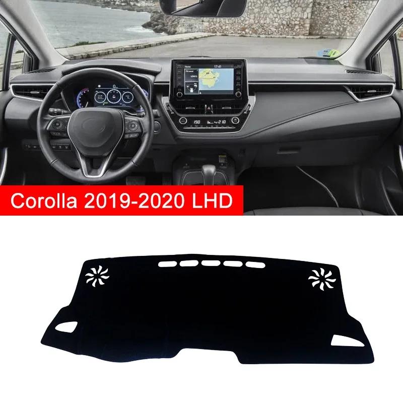 

Для Toyota Corolla E210 Автомобільні накладки на панель приладів Килимок Сонцезахисний коврик Килими на панель приладів Обшивка Аксесуари Захист від УФ-променів 2019 2020 2021 Left hand driving