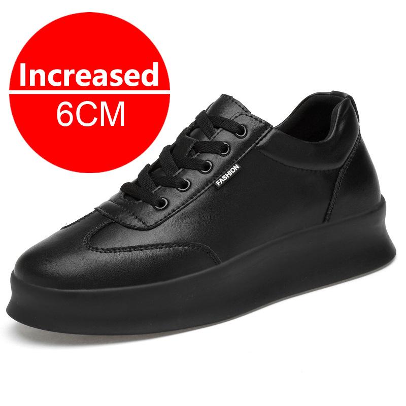 Mode Nieuwe Witte Heren Casual Sneakers Outdoor Platform Hardloopschoenen Ademende Heren Sportschoenen Lichte Wandelschoenen 10cm Hoger Makende Schoenen