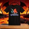 Summer Disney Villain StrongUnisex Printed Pure Cotton Tshirt Fashionable Loose Shortsleeved Unisex