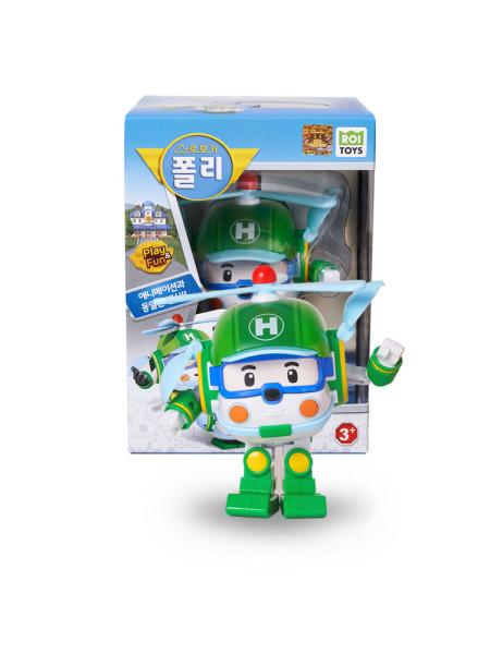 

Робот-трансформер Robocar Poli Heli, 4 дюйма [один предмет], популярная корейская игрушка в подарок