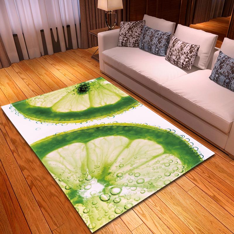 

Коврик для детской комнаты, спальни, кухонный коврик, коврик для ванной комнаты, коврик для межкомнатной двери, современный ковер для гостиной, коврик с вкусными фруктами 40x60cm