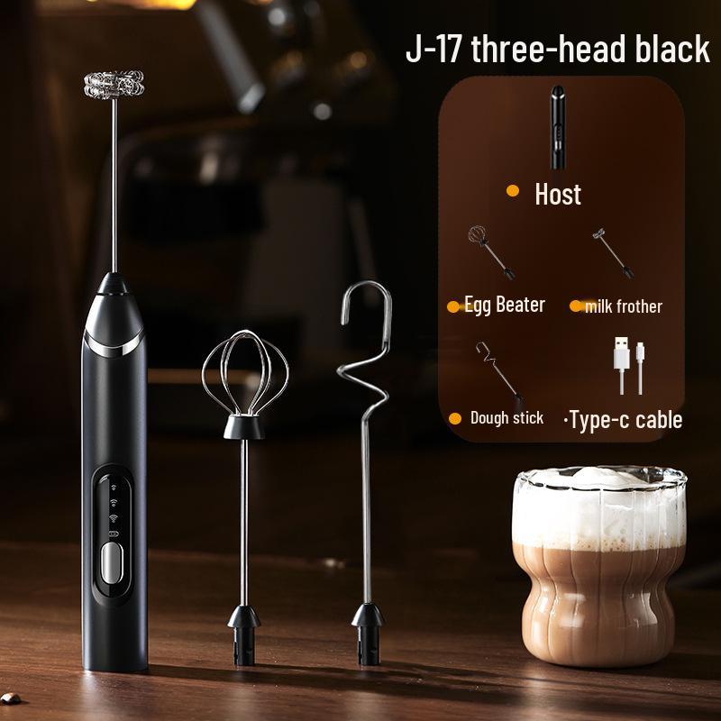 Electric Handheld Milk Frother & Mixer