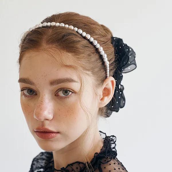 Silver Ball Hairband LFHB0774