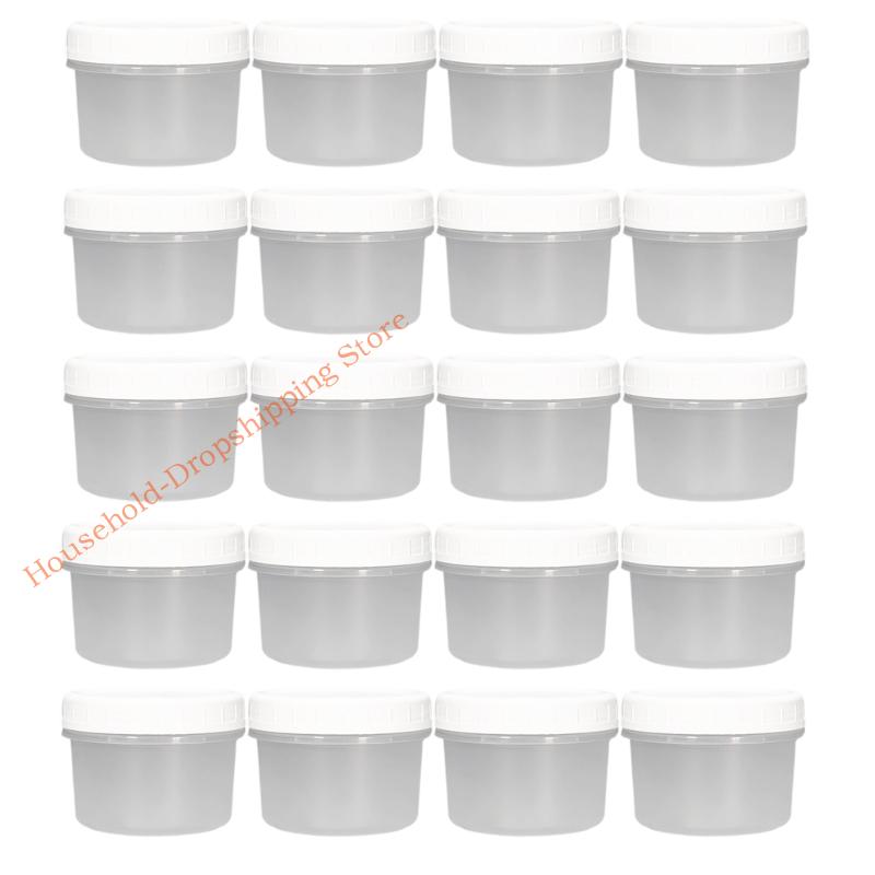 Plastic Dessert Cups Heat Resistant For Microwave Freezer Meal Preparation 85AD