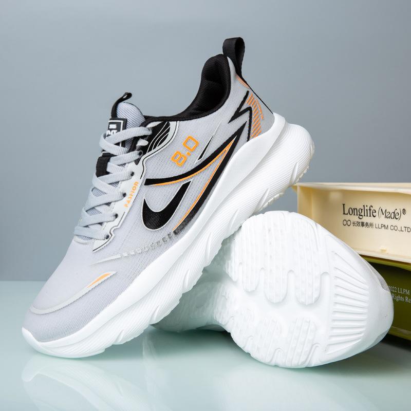 New fashion versatile sports couple shoes travel shoes ultra-light non-slip heightening outdoor running shoes men's shoes