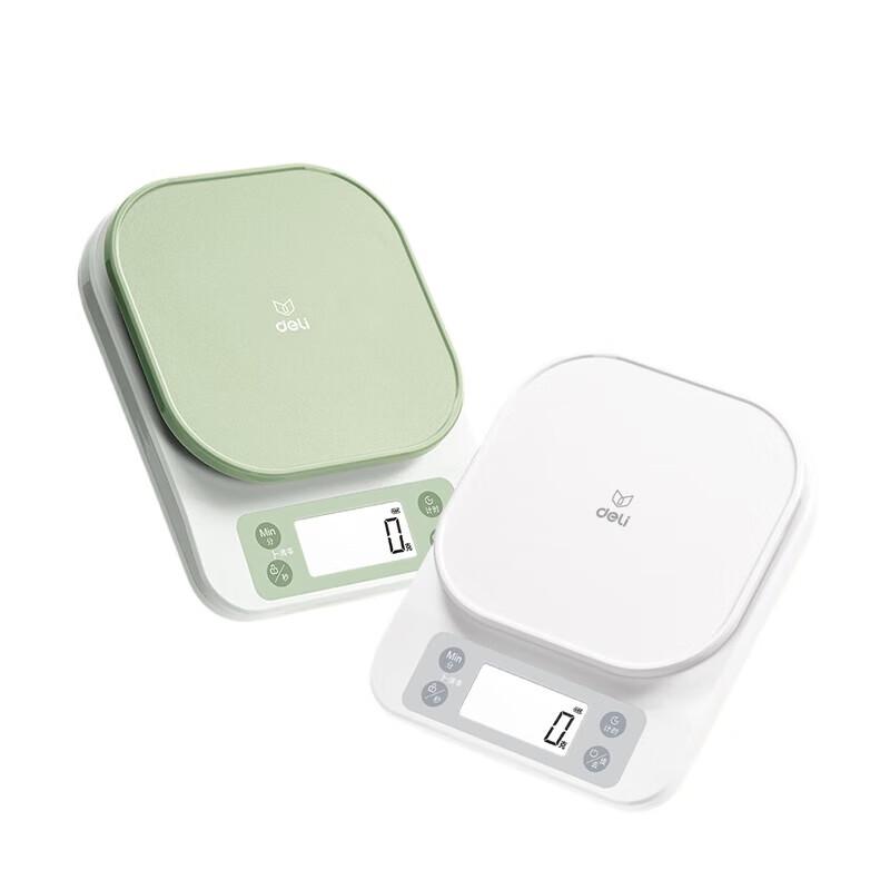 Deli 5kg/1g Electronic Kitchen & Jewelry Scale with Timer