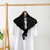 White Lace Shawl Fake Collar Hip Scarf Simple Flower Scarves  Female