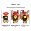 LA38 22mm Red Mushroom Head Emergency Stop Push Button Switch