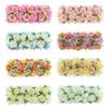 54X23CM Size Artificial Rose Strip Simulation Flowers Strip Flower Design Wedding Scene Decoration Rose Arrangement
