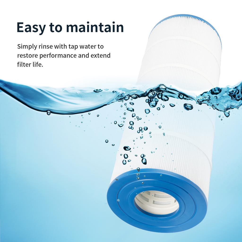 1/4 Pcs PA150S Pool Filter for POOLPURE Hayward CX150XRE, Hayward SwimClear C150S, PA150S, Ultral-D4, 150 sq.ft Filter Cartridge