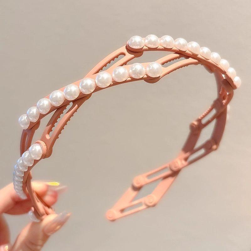 

Плюшевый ободок для головы с клубничным кроликом One Size розовый