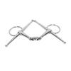 135mm Horse Mouth Bit Stainless Steel Horse Cheek Snaffle for Cultivation Outdoor Gift