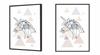 Picture poster In a frame 43x33 cm Unicorn P1187