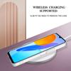 For Honor X8 5G TPU Case with IMD Marble Pattern Electroplated Back Cover