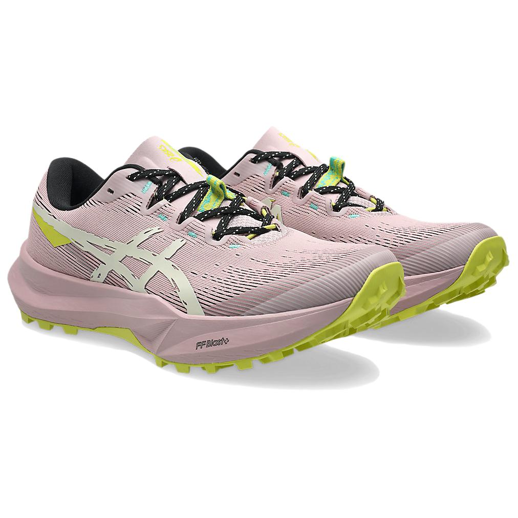 Asics Fuji Lite 6 Comfortable Sports Trail Running Shoes Women Sneaker Pink 1012B865-701